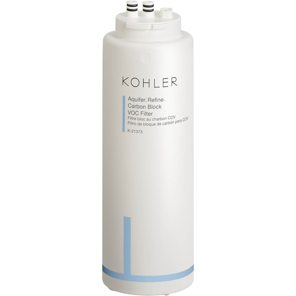 Kohler Aquifer Refine™ Carbon block VOC replacement filter