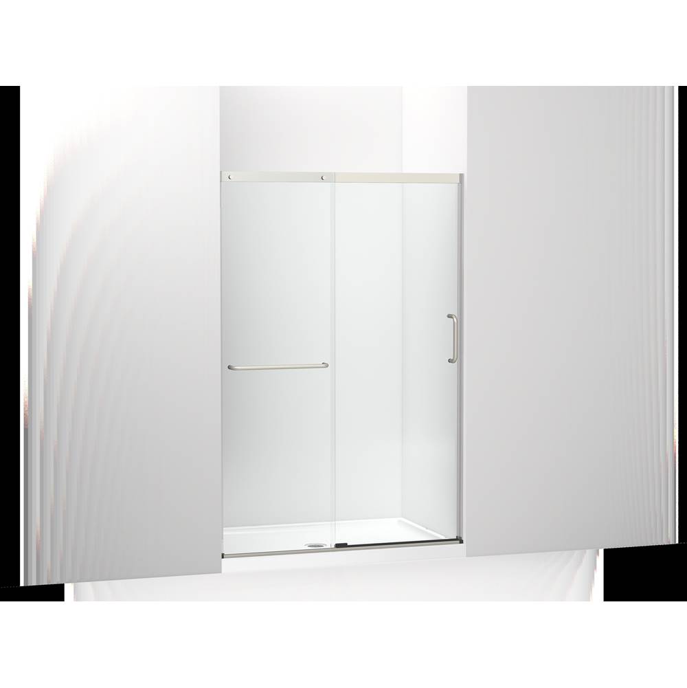 Kohler Elate™ Sliding shower door, 70-1/2'' H x 44-1/4 - 47-5/8'' W, with 1/4'' thick Crystal Clear glass