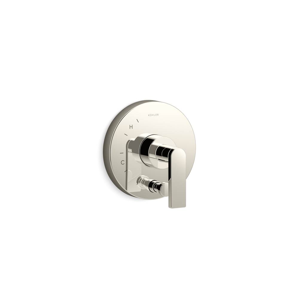 Kohler Composed Rite-Temp Valve Trim With Push-Button Diverter And Lever Handle