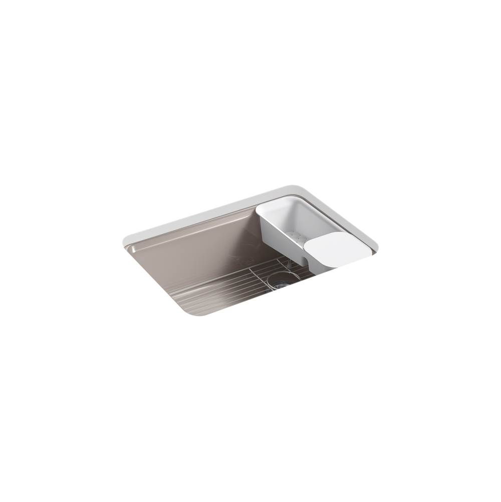 Kohler Riverby 27 in. Undermount Single-Bowl Workstation Kitchen Sink