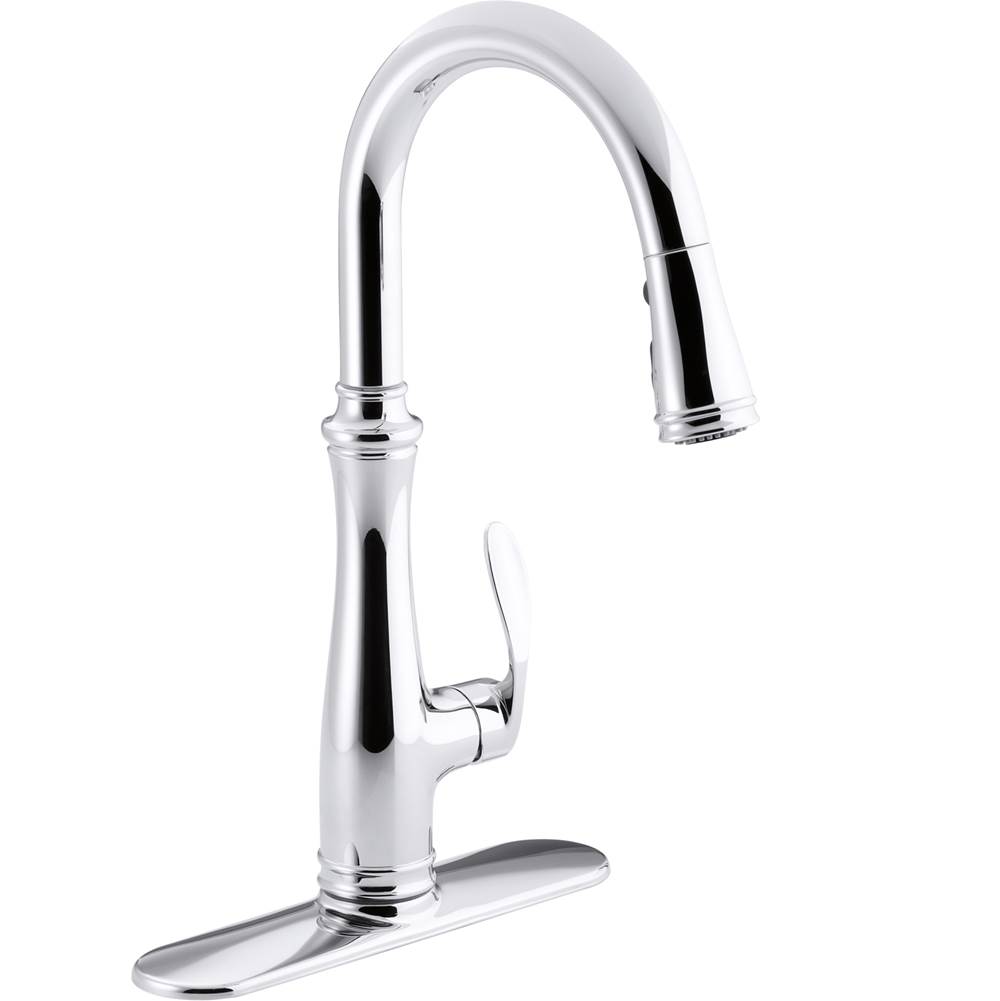 Kohler Bellera® Pull-Down Kitchen Sink Faucet With Three-Function Sprayhead