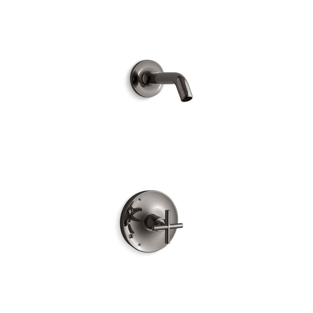 Kohler Purist Rite-Temp Shower Trim Kit With Cross Handle Without Showerhead