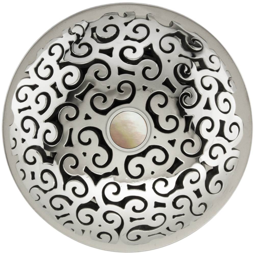 Linkasink Swirl Grid with Mother of Pearl Screw