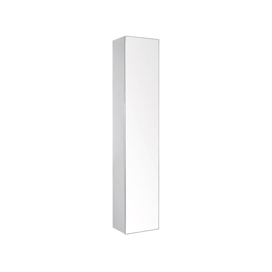 Madeli Urban 12''W. White, Linen Cabinet. Wall Hung, Right Hinged, 11-13/16'' X 8-11/16'' X 59-1/16''
