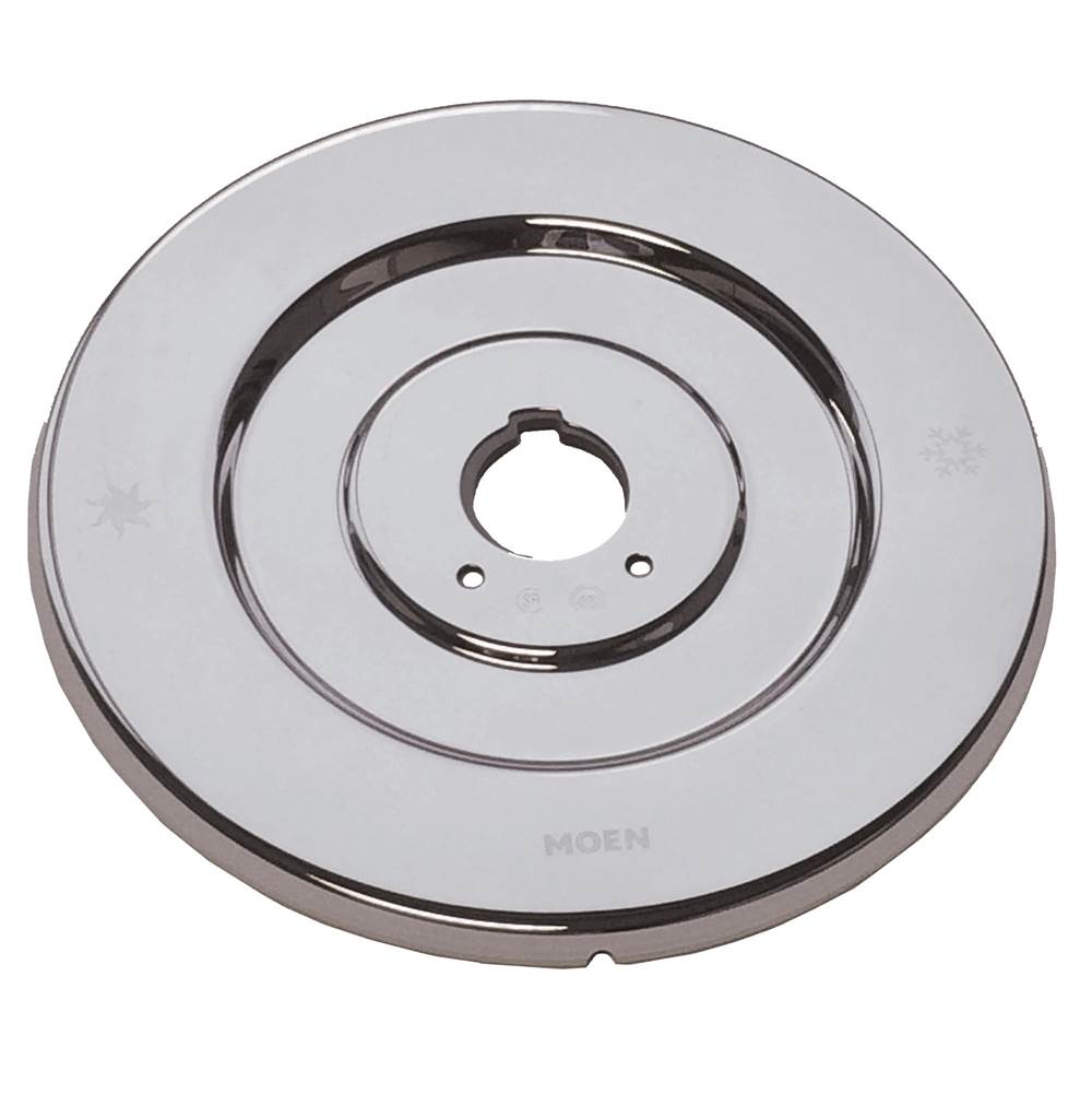 Moen Chateau Collection Replacement Escutcheon for One-Handle Tub and Shower Faucets, Chrome