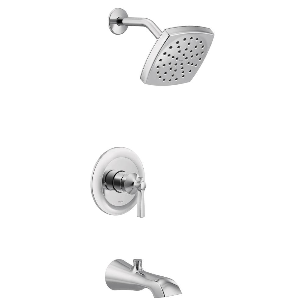 Moen Flara M-CORE 3-Series 1-Handle Eco-Performance Tub and Shower Trim Kit in Chrome (Valve Sold Separately)