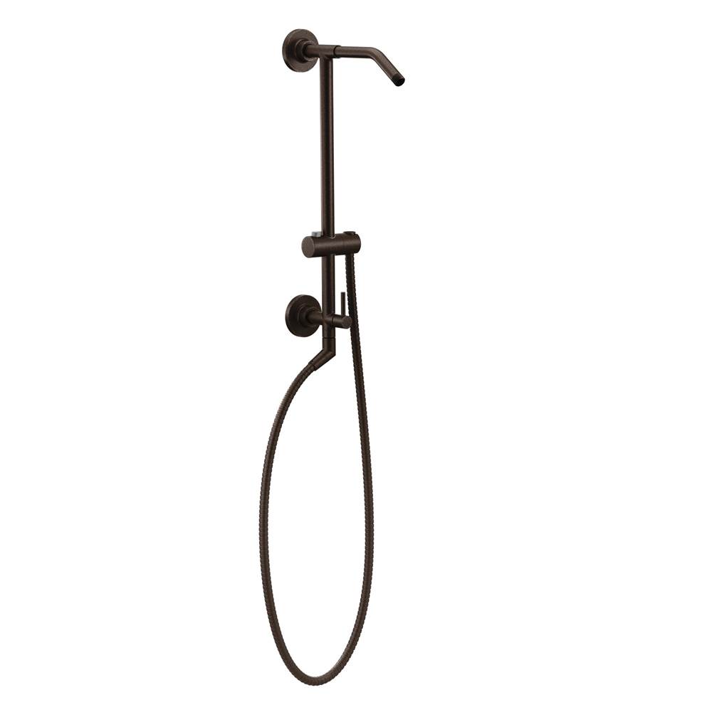 Moen Annex Shower Rail System with 2-Function Diverter in Oil Rubbed Bronze (Valve Sold Separately)