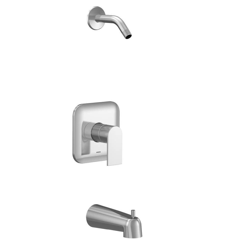 Moen Genta M-CORE 2-Series 1-Handle Tub and Shower Trim Kit in Chrome (Valve Sold Separately)