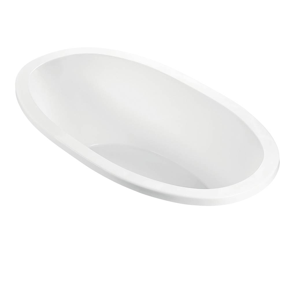 MTI Baths Adena 3 Acrylic Cxl Drop In Air Bath Elite/Microbubbles - White (66X36)