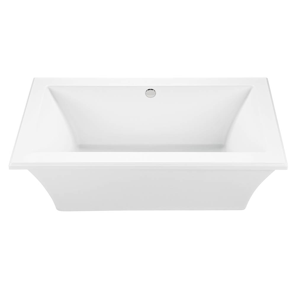 MTI Baths Madelyn 3 Acrylic Cxl Freestanding Soaker - White (65.5X35.625)