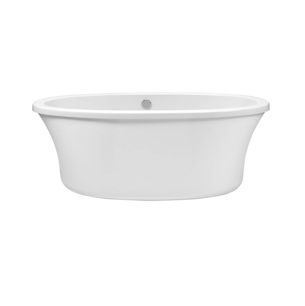 MTI Baths Louise 2 Acrylic Cxl Freestanding Lh Air Bath Elite - White (66X36.75)