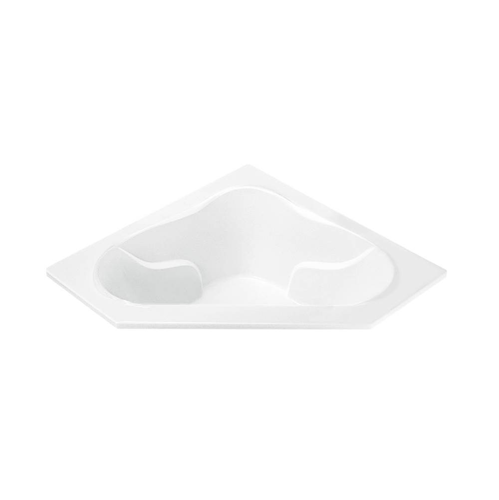 MTI Baths Cayman 2 Acrylic Cxl Drop In Corner Air Bath - Biscuit (54X54)
