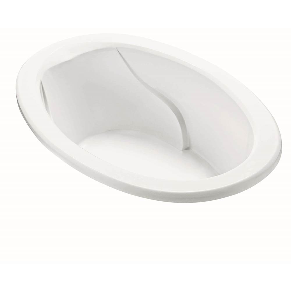 MTI Baths Adena 5 Dolomatte Oval Drop In Air Bath Elite/Microbubbles - White (63X41.25)