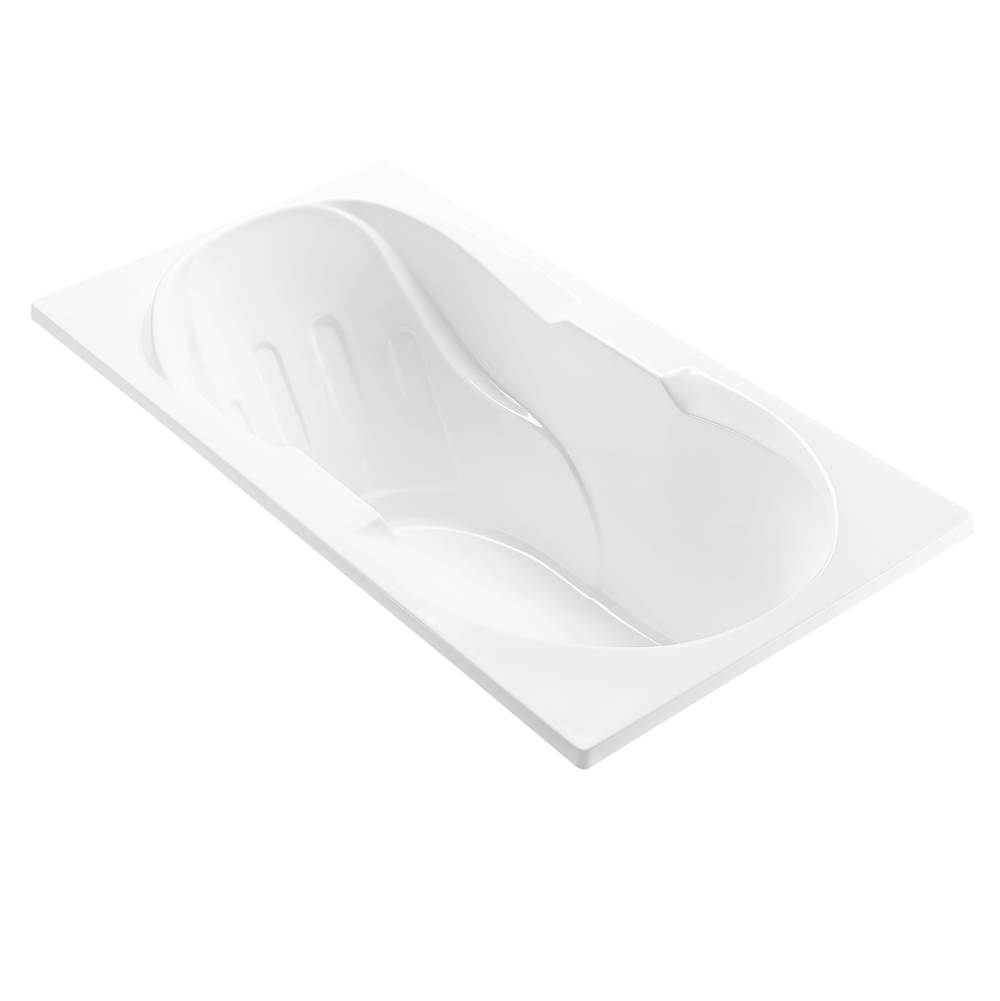 MTI Baths Reflection 2 Acrylic Cxl Drop In Stream - White (65.75X35.75)