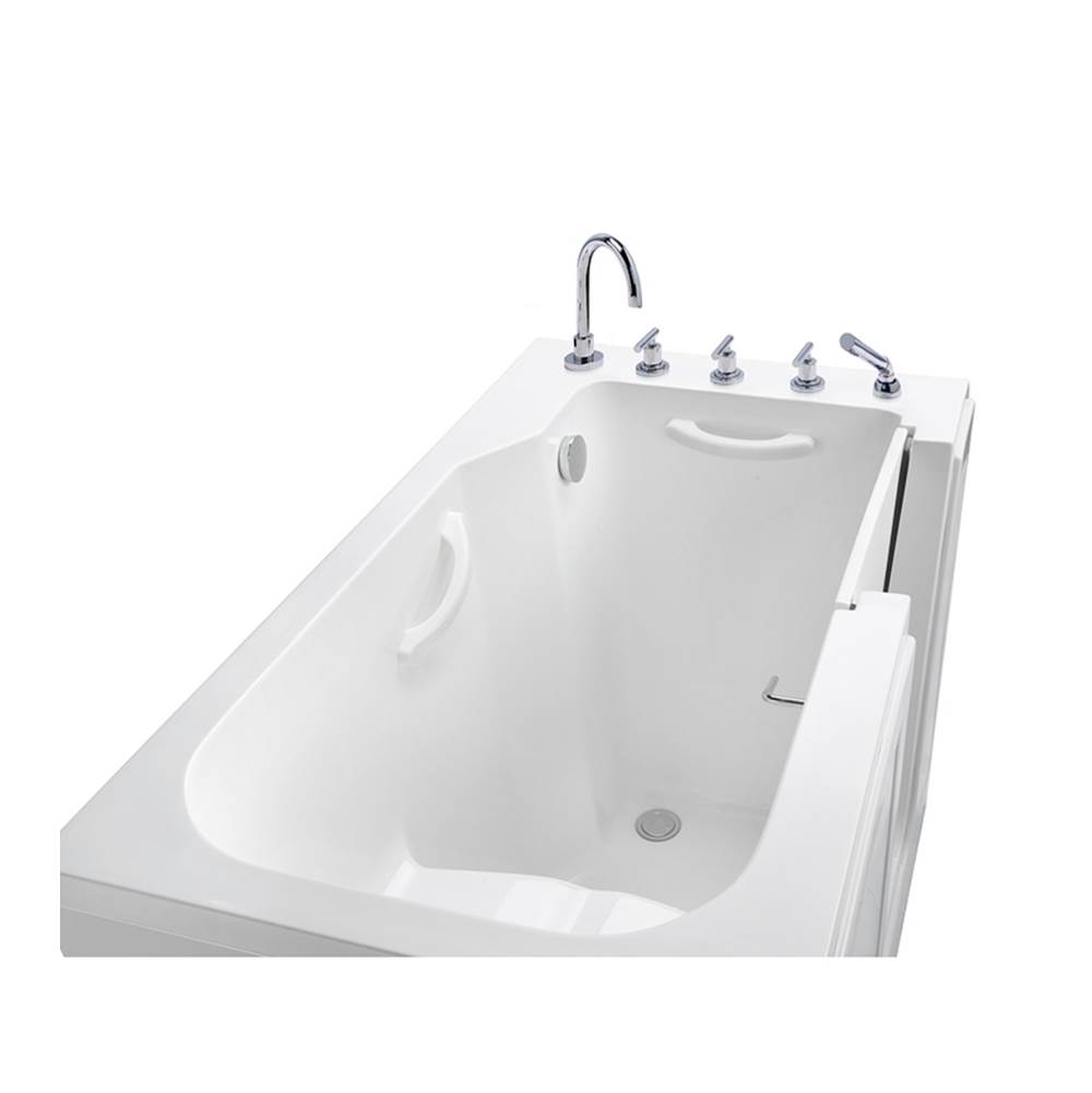 MTI Baths Walk-In Acrylic Cxl Alcove Radiance & Air Bath - White (51.5X30.25)