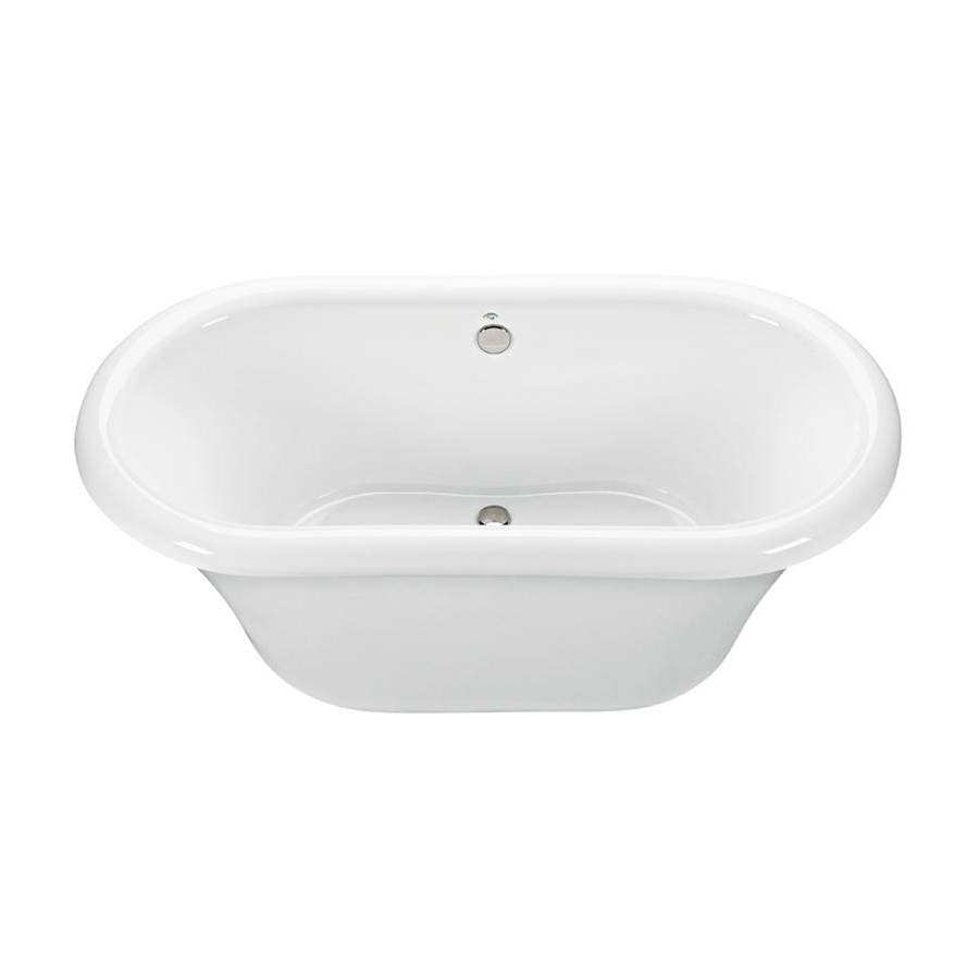 MTI Baths Melinda 4 Acrylic Cxl Freestanding Air Bath - White (65.5X35)
