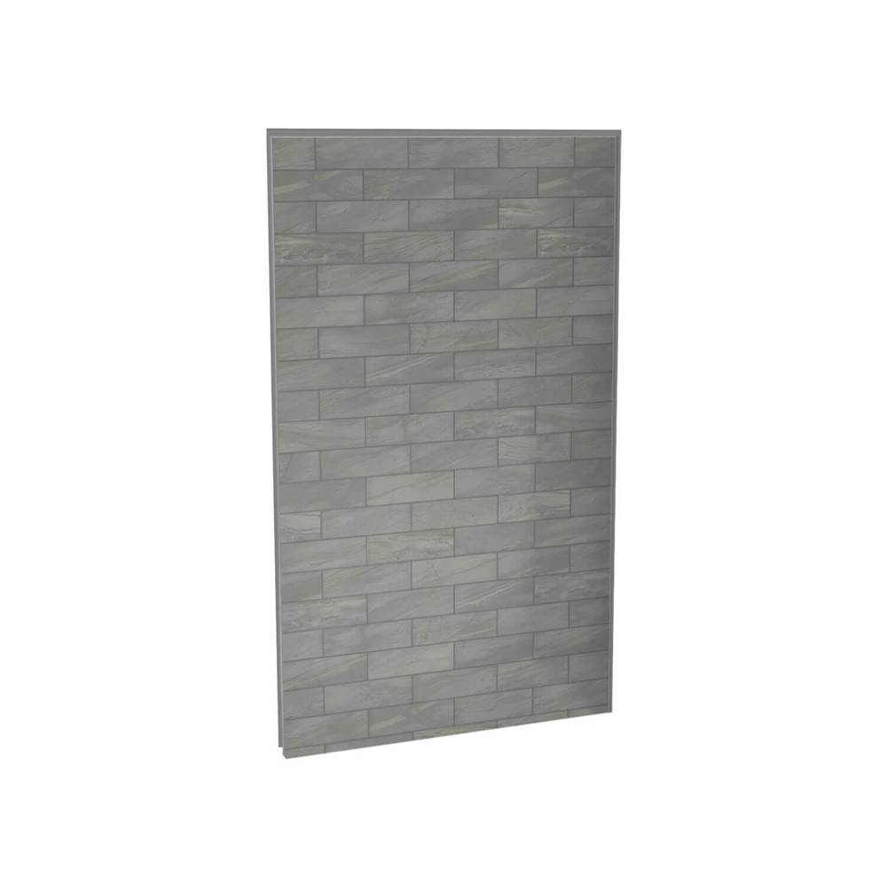 Maax Utile 48 in. Composite Direct-to-Stud Back Wall in Organik Clay
