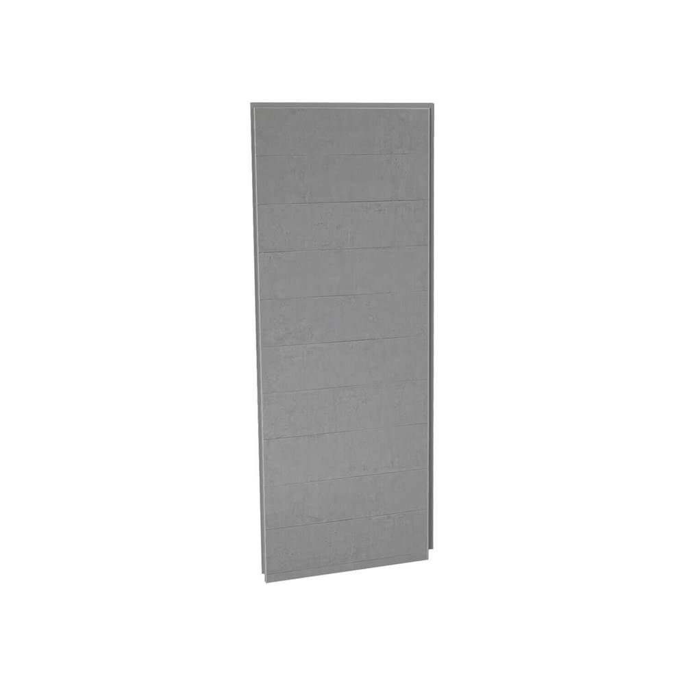 Maax Utile 36 in. Composite Direct-to-Stud Side Wall in Factory Sleek Smoke