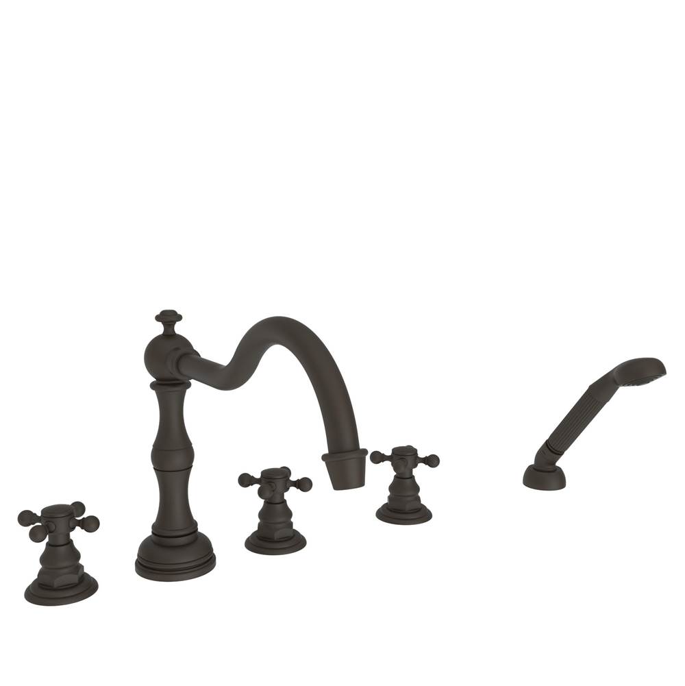 Newport Brass Chesterfield  Roman Tub Faucet with Hand Shower