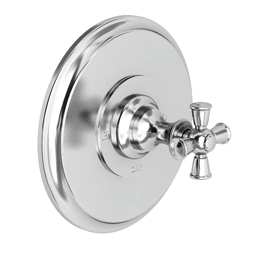 Newport Brass Sutton Balanced Pressure Shower Trim Plate with Handle. Less showerhead, arm and flange.