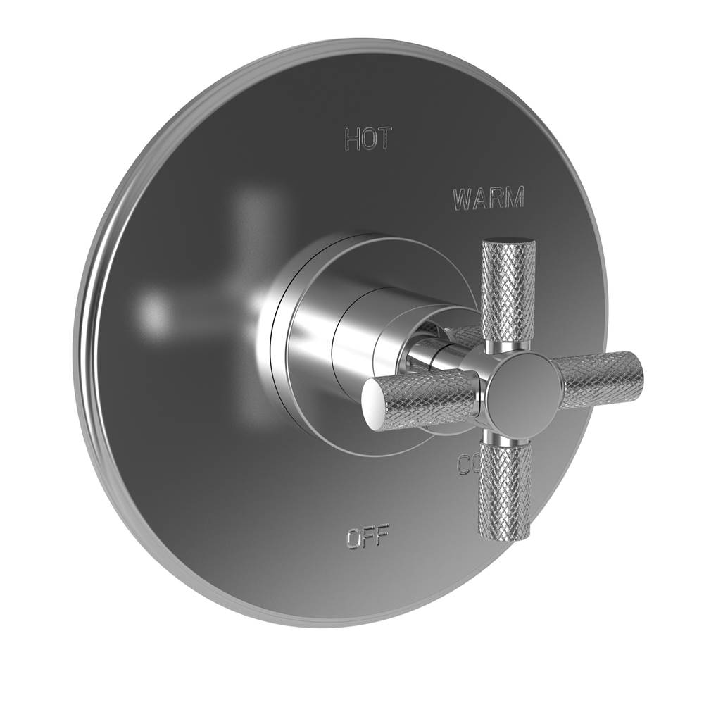 Newport Brass Muncy Balanced Pressure Shower Trim Plate with Handle. Less showerhead, arm and flange.