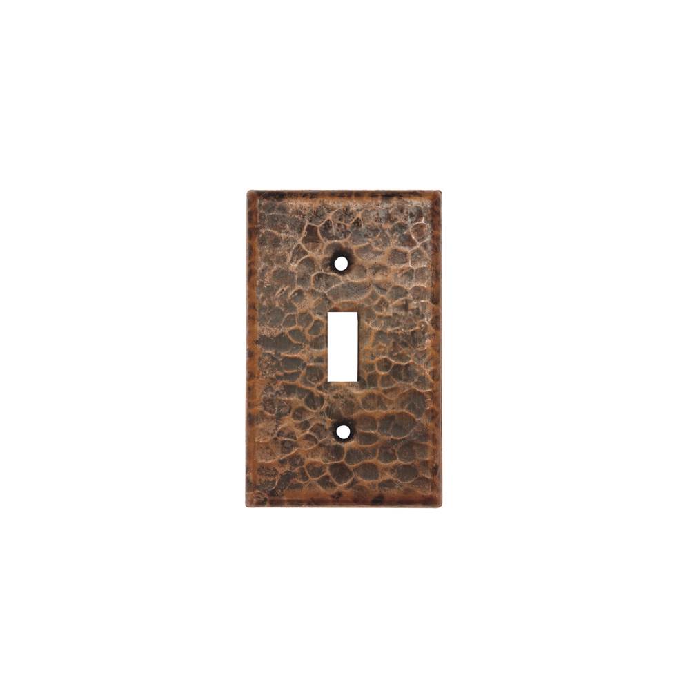 Premier Copper Products Copper Switchplate Single Toggle Switch Cover - Quantity 2