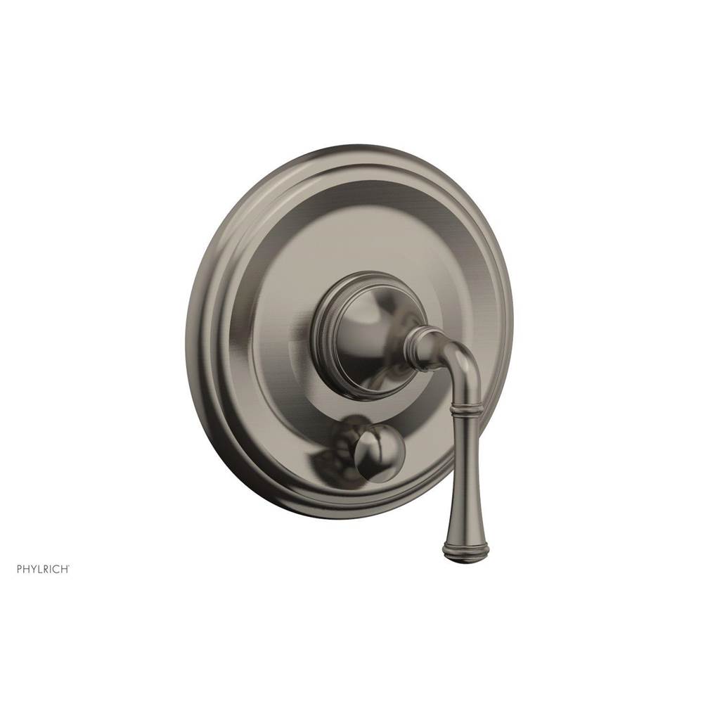 Phylrich COINED Pressure Balance Shower Plate with Diverter and Handle Trim Set 4-134