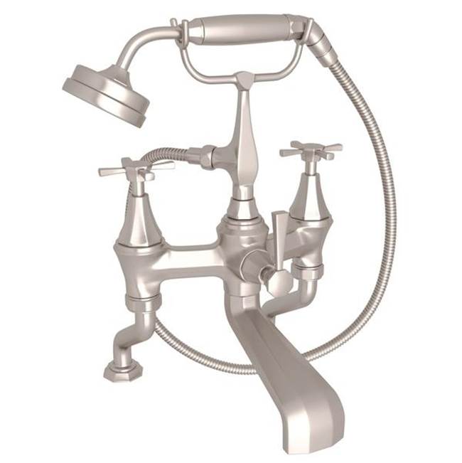 Rohl Deco™ Exposed Deck Mount Tub Filler