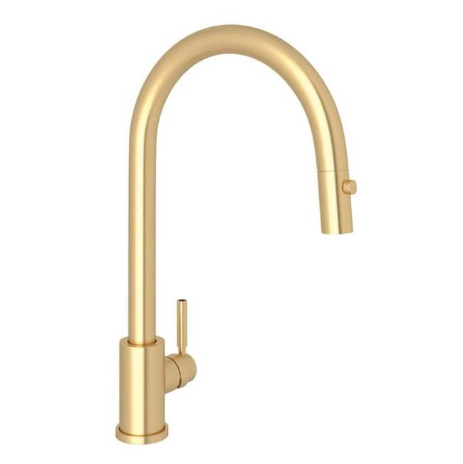 Rohl Holborn™ Pull-Down Kitchen Faucet With C-Spout