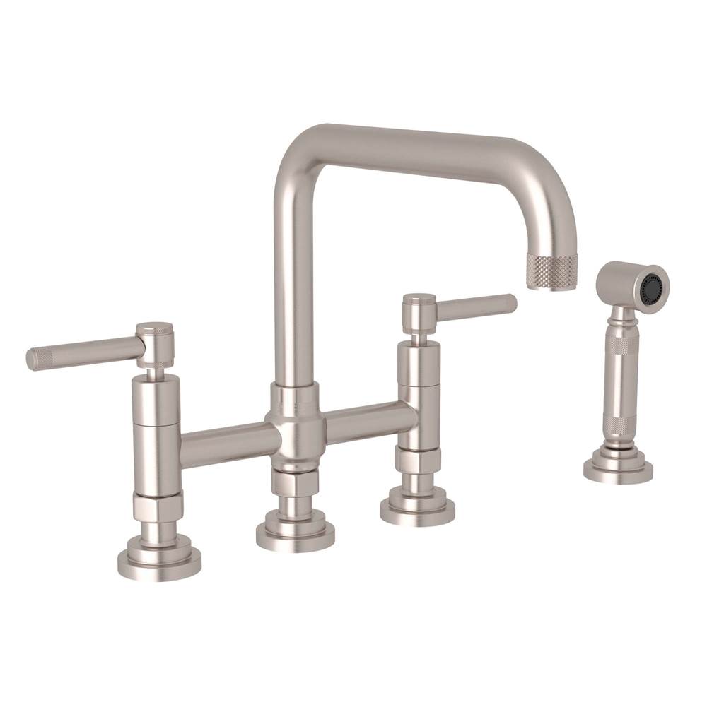 Rohl Campo™ Bridge Kitchen Faucet With Side Spray
