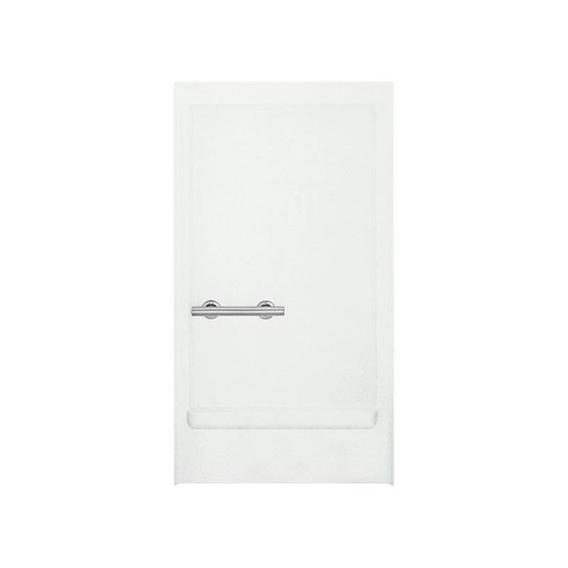 Sterling Plumbing OC-SS-39 39-3/8'' x 65-1/4'' transfer shower with back wall and grab bar at left