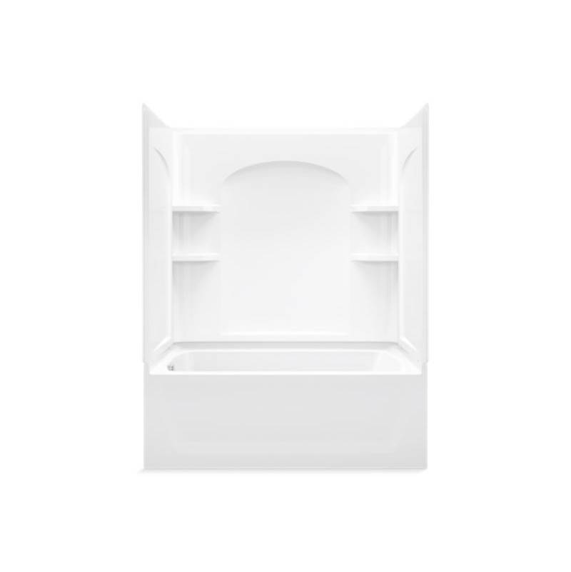 Sterling Plumbing Ensemble™ 60-1/4'' x 32'' bath/shower with left-hand above-floor drain