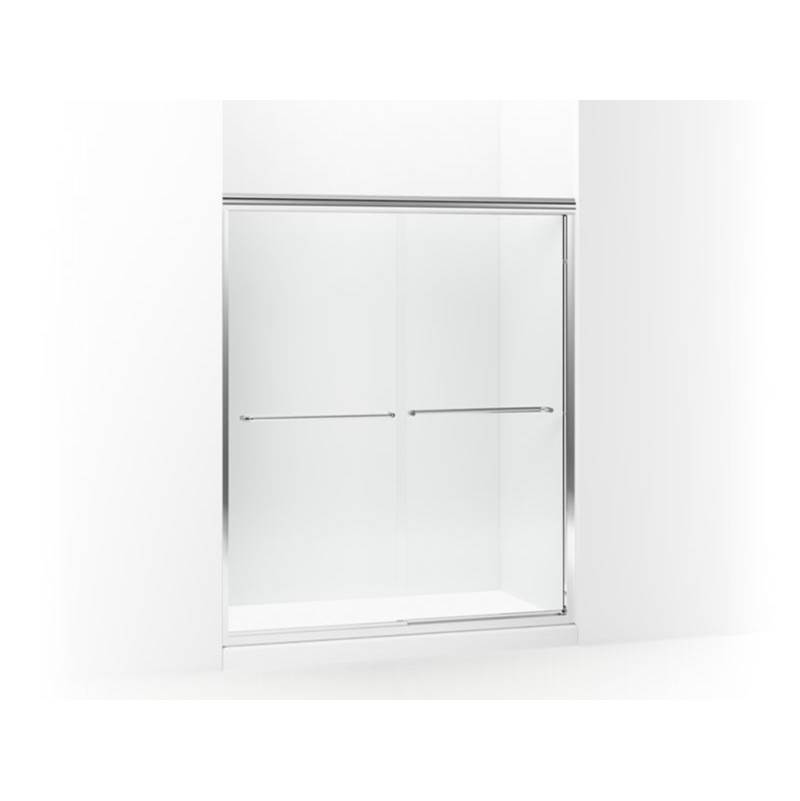 Sterling Plumbing Finesse™ Frameless sliding shower door 54-5/8''–59-5/8'' W x 69-3/4'' H