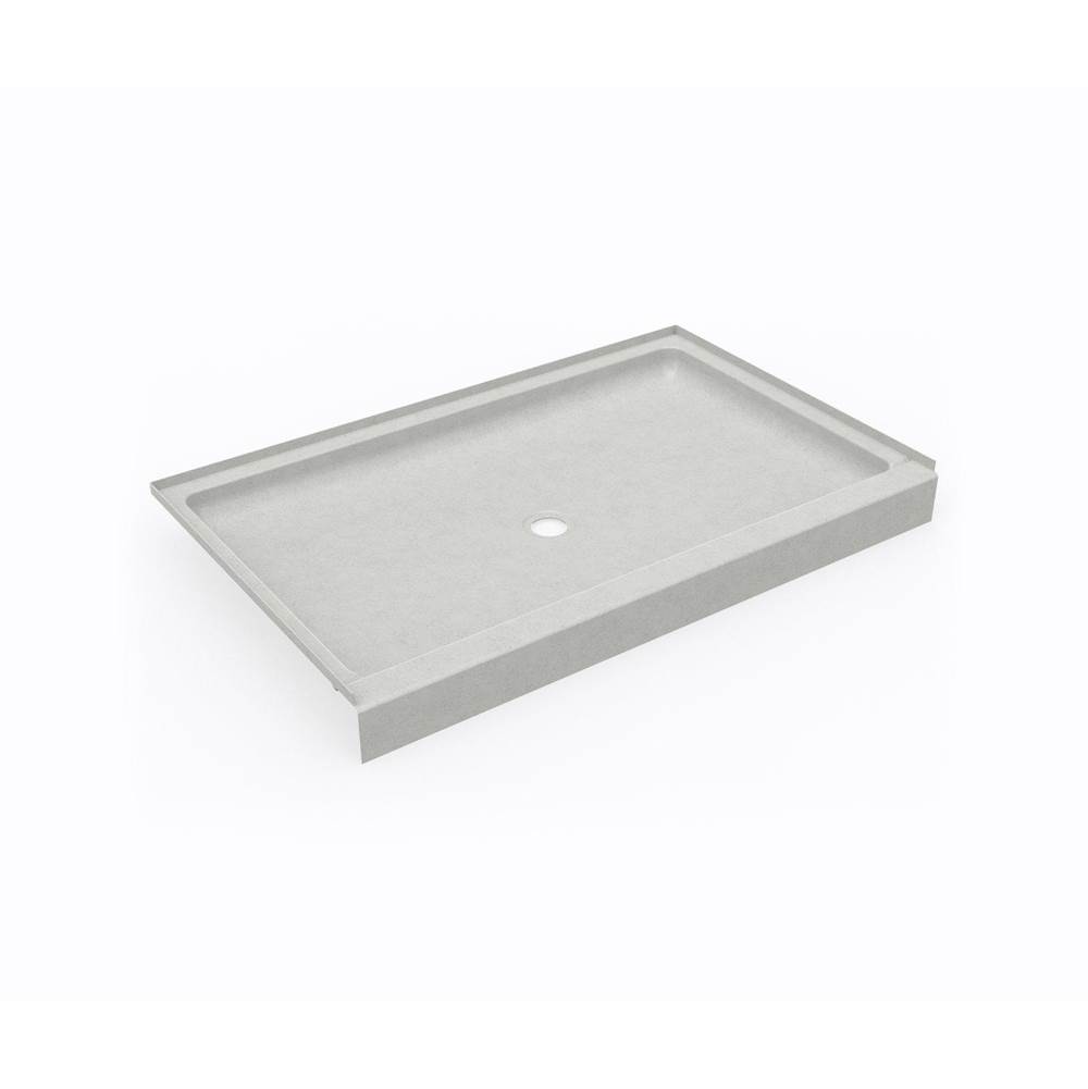Swan SS-3454 34 x 54 Swanstone® Alcove Shower Pan with Center Drain Birch