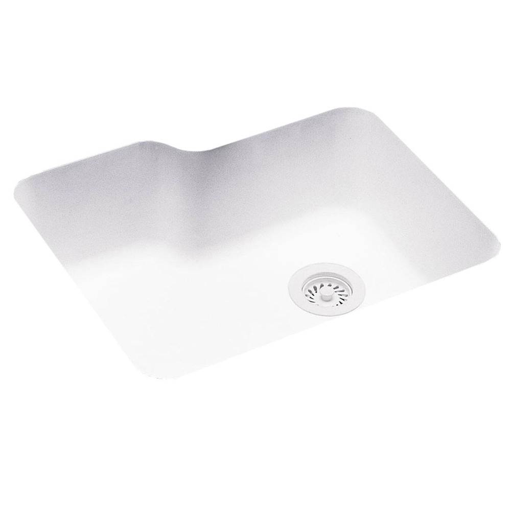 Swan US-2215 15 x 22 Swanstone® Undermount Single Bowl Sink in Bisque