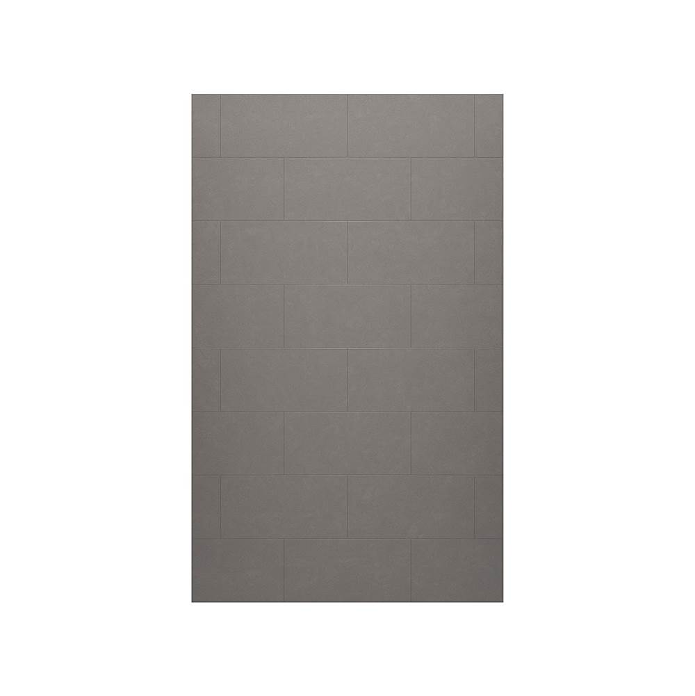 Swan TSMK-8434-1 34 x 84 Swanstone® Traditional Subway Tile Glue up Bathtub and Shower Single Wall Panel in Sandstone