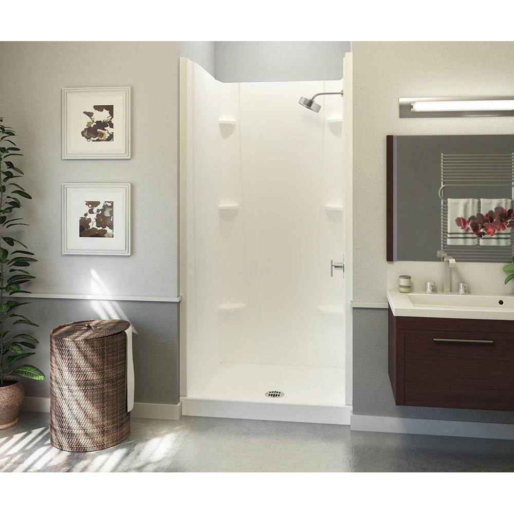 Swan VP3232CSA 32 x 32 Veritek™ Pro Alcove Center Drain Four-Piece Shower in White