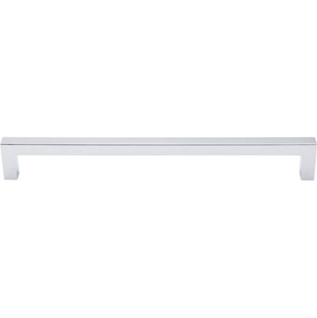 Top Knobs Square Bar Pull 8 13/16 Inch (c-c) Polished Chrome