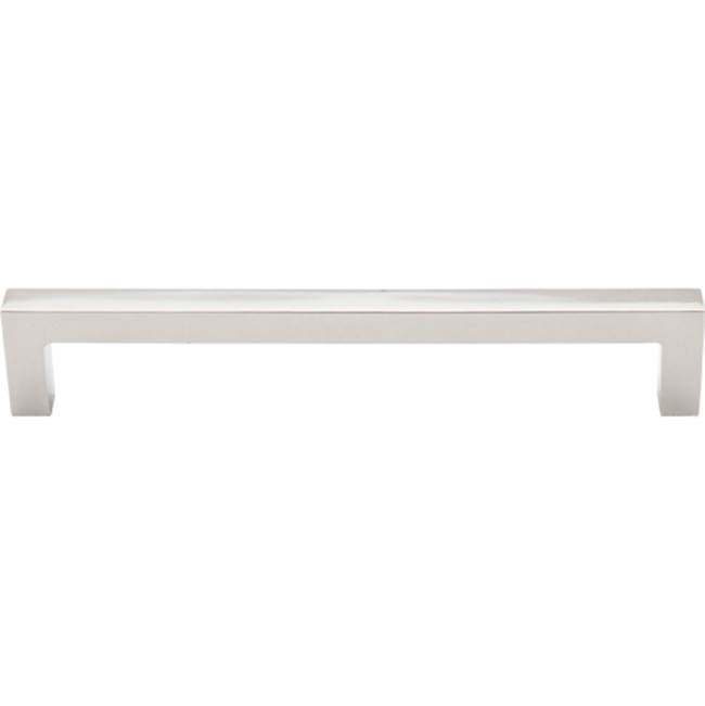Top Knobs Square Bar Pull 6 5/16 Inch (c-c) Polished Nickel