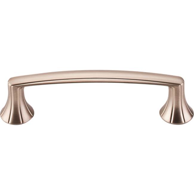 Top Knobs Rue Pull 3 3/4 Inch (c-c) Brushed Bronze