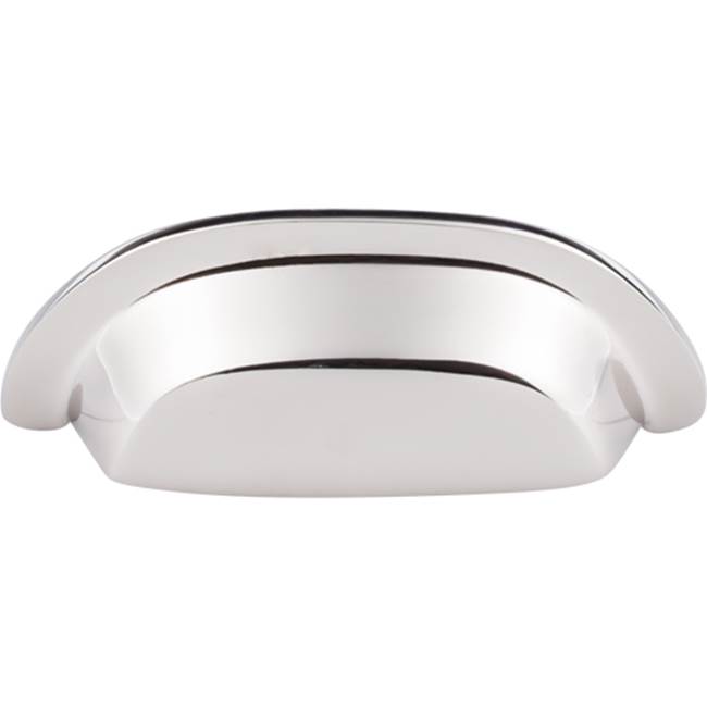 Top Knobs Aspen II Cup Pull 3 Inch (c-c) Polished Nickel