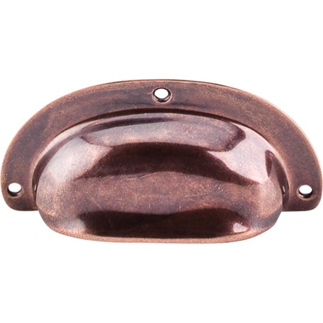 Top Knobs Mayfair Cup Pull 3 3/4 Inch (c-c) Old English Copper