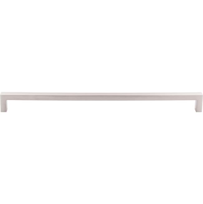 Top Knobs Square Bar Pull 12 5/8 Inch (c-c) Brushed Satin Nickel