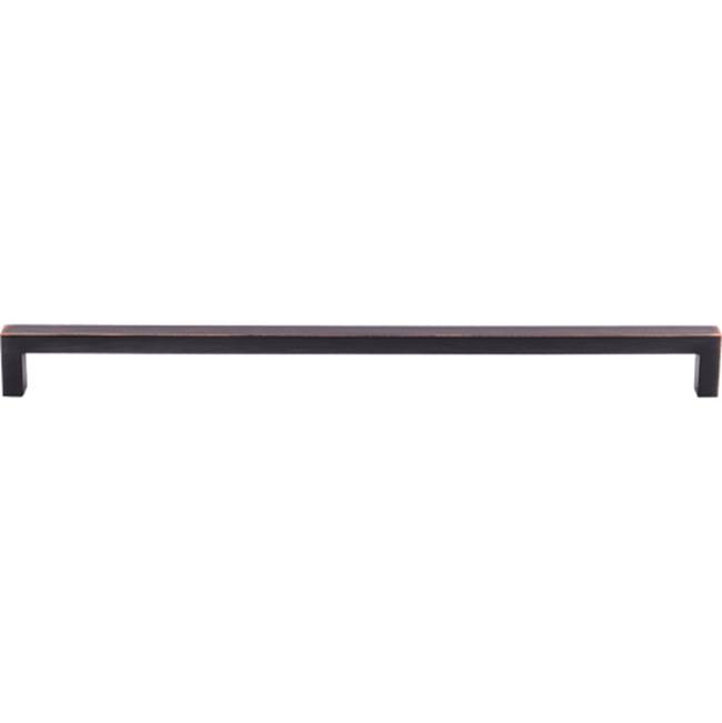 Top Knobs Square Bar Pull 12 5/8 Inch (c-c) Tuscan Bronze