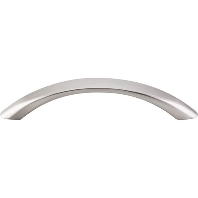 Top Knobs Bow Pull 3 3/4 Inch (c-c) Brushed Satin Nickel