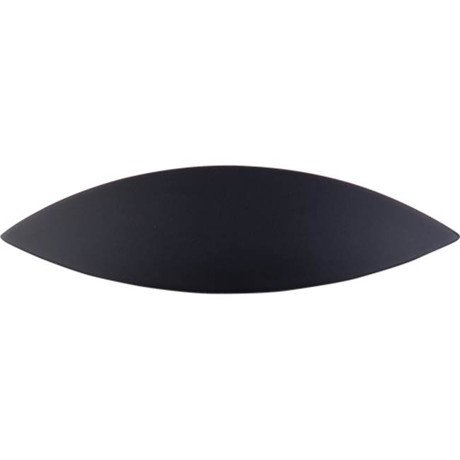 Top Knobs Eyebrow Cup Pull 2 1/2 Inch (c-c) Flat Black