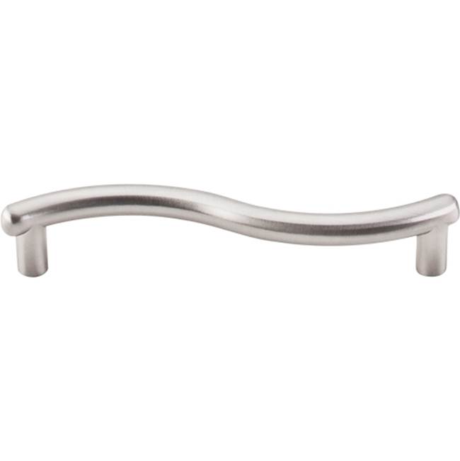 Top Knobs Spiral Pull 3 3/4 Inch (c-c) Brushed Satin Nickel