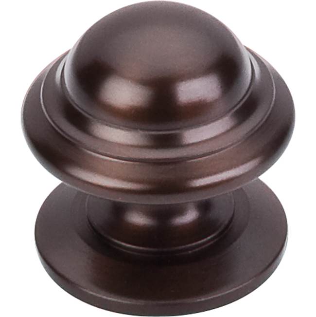 Top Knobs Empress Knob 1 3/8 Inch Oil Rubbed Bronze