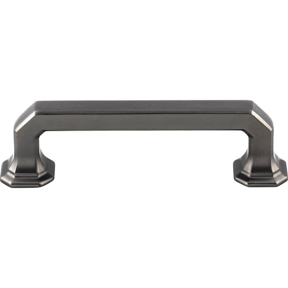 Top Knobs Emerald Pull 3 3/4 Inch (c-c) Ash Gray