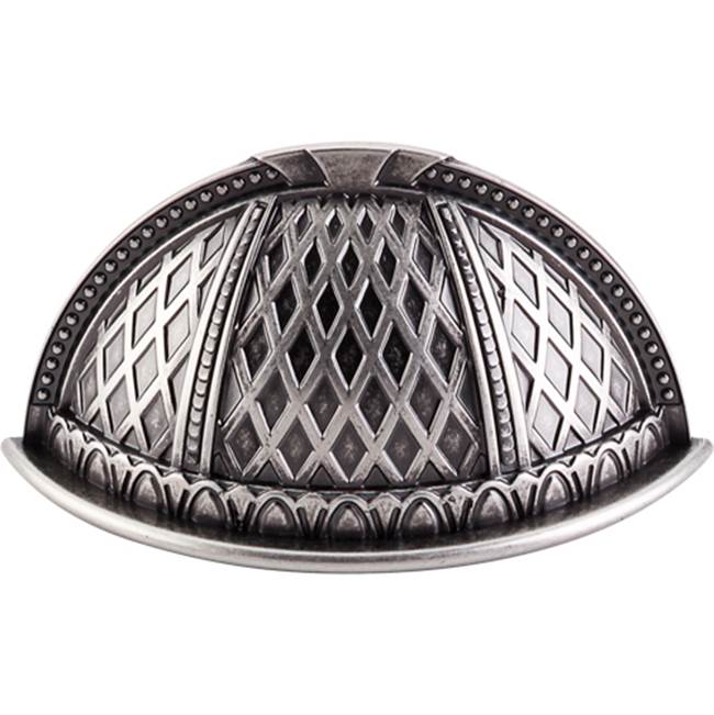 Top Knobs Trevi Cup Pull 2 1/2 Inch (c-c) Pewter Antique